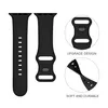Sport Silicone Butterfly Clop Welbband Straps Watchband Band Band Bands Protetor Bands para Apple Watch 876543 Iwatch 38/40/41 45mm