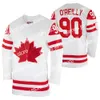 Maglie da hockey Canada Team 2022 Winter Olym Jersey 97 Connor McDavid 87 Sidney Crosby 16 Mitch Marner 21 Brayden Point 29 Nathan MacKinnon 37 Patrice