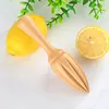 1pc Zehn-ecke Form Holz Lemon Squeezer Hand Drücken Manuelle Entsafter Obst Orange Citrus Entsafter Reibahlen Küche produkte