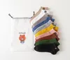 Men's Socks 5 Pairs Of Bear Foreign Trade Invisible Ins Little Daisy Women 'S Boat