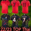 2022 2023 Corea del Sur camisetas de fútbol jugador SON HYUNG 21 22 KIM LEE KIM HO JERSEY clásico vintage personalizado hombres entrenamiento portero camisetas de fútbol uniformes superiores