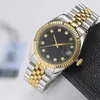 Watches Mens U1 41mm President Ladder Bezel With Mens Watch Quality Automatisk rostfritt st￥l Vattent￤ta lysande klockor Designer Folding