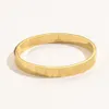 Designer Lettera Bangle Bracciali di marca di lusso Braccialetti di moda per uomo e donna Festa di tutti i giorni Matrimonio Regali di San Valentino Accessori per gioielli Nessuna scatola