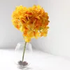 Flores decorativas hidrangea hastea haste artificial alta simulação decoração de casamento em casa festa em casa