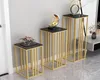 Living Room Furniture Flower stand indoor home balcony decoration rack Nordic luxury pot multilayer display table8290965