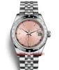 Top Selling Excellente montre pour femme 31 mm en or blanc 18 carats avec diamants Cadran blanc 178334 178344-0045 Automatique 2813 Montres de luxe mécaniques pour femmes