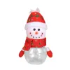 Bambino Bambini Sacchetti regalo di Natale Barattolo di caramelle Bottiglia di stoccaggio Sacchetto di Babbo Natale Borsa e scatole di Natale dolce Capodanno FY3717 ss1124