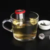 Infuseur à thé en acier inoxydable, avec poignée, cintre, diffuseur de thé, passoire, filtre à herbes et épices, verres, accessoires pour thé, 1 pièces