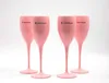 6st Orange Wine Party Champagne Coupes Glass VCP Flutes Goblet Champage Ice Imperial Plastic Veuve Clicquot Cups2247