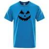 Herr t-skjortor mode män tshirts halloween skräck hip-hop toppar märke t-shirt bomull