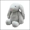 Party Favor Dhs Easter Bunny 12 -cal 30 cm Pluszowa wypełniona zabawka Kreatywna lalka miękka ucha królicza dzieci dzieci walentynki dzień obrony dhez