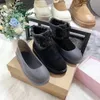 Classic Mini Lace-Up Ankle Boots Australian Padded Snow Boot Designer Fashion Men Women Sneakers Waterproof Cold Weather Shoes