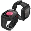 Protimento ￠ prova d'￡gua Prote￧￣o Full Protective Caso Caso Strap Pulseira para Apple Watch Band Size 41 45mm Bracelet Sport Sport WatchBand para Iwatch 7 8