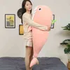 Super Soft 65120cm Giant Plush Toys Sea Animal Large Blue Whale Soft Toy Cuddly Animal LDREN Birthday Present J220729