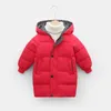 Kinder Daunen Baumwolle Gepolsterte Kleidung Jungen Mittlere Und Lange Mädchen Winter Kleidung Koreanische Baumwolle Gepolsterte Kleidung Baby Verdickt