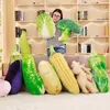 Simulation Vegetables Shape Plush Toys Filled Pillow Plush Plants Toy Duffel Pillow Broccoli For Kid's Christmas Gifts J220729