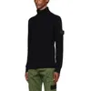 Autumn Winter Men's Sweater Mens Turtleneck Solid Color Pullovers Clothing Male Slim Fit Knitted Sweaters