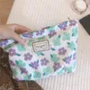 Mignon fleur petite grande beauté toilette téléphone sac à main sacs voyage Mini rouge à lèvres pochette mode fille femmes cosmétiques sacs de rangement