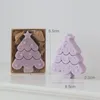 Handmade Creative Christmas Tree Scented Candles Scene Decoration Shooting Props Soy Wax Aromatherapy Incense Candle Gift Box