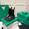 الإطارات الإطارات المونى من الجلد مارتن الكاحل Chaelsea Boot Fashion Wave الملون المطاط الخارجي مرنة الحزام مرن