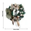 Juldekorationer Flower Festival Teng Strip Venue Decoration Props Snowman Wreath Ornaments Merry Wall