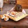 Kawaii Pudding 8pcs Piggy en Cat Dog Plush Balls Tas Snack Toys Soft Cartoon Animal Gevulde Pop Sofa Cushion Vriendin Kids Gifts J220729