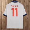 1997 1998 Chili Retro Soccer Jersey SALAS ZAMORANO VARGAS CH. ARANGUIZ DAVID 2014 Domicile Extérieur Blanc Manches Courtes SALAS Maillot de Football Uniformes 666