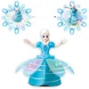 Battery Operated Princess Dolls Toys for Girls Snow Dance Dancing Doll Flashing Singing and Rotating