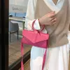 Вечерние сумки диагональная сумка для ручной сумки женская мода 2021 Простая дизайнерская сумочка женщина роскошная кожа кожа с твердым цветом дамы T221022
