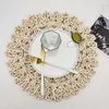 2022 new fashion Table Mats Placemats Wipeable For Round Heat Resistant Straws Rustic Place Farmhouse top quality