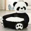 Kawaii Cartoon Teddy Bear Panda Unicorn Duck Kids de poltrona brinquedos de pelúcia Seat Baby Nest dormindo travesseiro adulto travesseiro J220729