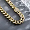 10 mm Miami Cuban Link Bransoletka Bransoletka Mens Hip Hop Biżuter