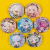 Brooches Game Genshin Impact Kaedehara Kazuha Kamisato Ayaka Baal Raiden Shogun Brooch Pin Cosplay Badge Accessories For Clothes Backpack