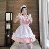 2022 Black Cute Lolita Girl Costume Cosplay Ragazze Donne Bella Ragazza Costumi Animazione Spettacolo Abito vestito giapponese Abbigliamento J220720