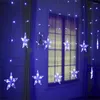 Dizeler LED STAR STRING PERYİ IŞIK GARDAŞ Işıkları Parti Odası Yılın Düğün Noel Ev Festoon Dekorasyonları