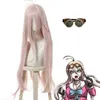 Costume Miu Iruma Parrucche Cosplay Danganronpa V3 Dead Harmony Donne Vestito da marinaio Carnevale di Halloween Set uniforme Accessori gratuiti J220720