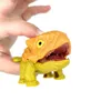 Doigt dinosaure délicat tyrannosaure modèle mordant main Fidget marionnettes Antistress jouet pour enfants Dino articulations mobiles cadeaux pour les enfants