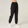 LU-2022 Tenue de yoga Pantalon de survêtement de course à pied pour femme avec poche 666262w