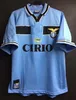 Lazio Retro 1989 1990 1991 1992 1999 2000 2001 Soccer jerseys Nedved Simeone Crespo Gascoigne Home Away voetbalshirt Veron Crespo Nesta 89 90 91 92 93 98 99 00 100th 666