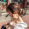 Hair Pins Woman Big Pearl Ties Fashion Korean Style clips band Scrunchies Girls Ponytail Holders Rubber Band Accessories 221107