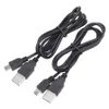 1M MINI USB -laadkoordkabel voor Sony PlayStation PS3 Controller Laadkabels Lijn zwart