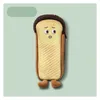 Bread pencil bag Cute cartoon toast Japanese funny creative student stationery gift for men and women