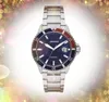 Clean Factory Business-Schweiz-Uhren, 42 mm, dreipoliges Zifferblatt, hochwertige Herren-Armbanduhr aus feinem Edelstahl, Quarz-Luxusmode, schlichte, edle und elegante Uhr