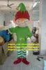 Traje de mascote bonito garoto jovem rapaz Peter Pan Little Flying Man Green Coat Shoes Red Nariz Amarelo No.4422