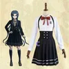 Anime Danganronpa V3 Shirogane Tsumugi Oryginalne wydanie JK mundury cosplay kostium kobiety Halloween impreza kostiumów z Wig Hair J220720