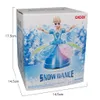 Batterij bediende prinses Dolls Toys For Girls Snow Dance Dancing Doll knipperend zingen en roteren