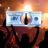 LED Lumineux US 100 Dollar Bill Champagne Glorifier Affichage VIP Benjamin Bouteille Présentateur pour Événements Party Lounge Bar NightClub