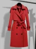 Cappotto invernale in misto lana da donna per donna Trench coat per donna Cappotto lungo Trench Coat Giacca streetwear moda coreana Top manica lunga vintage 221107