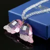 Interi￶rdekorationer Bilh￤nge Creative Crystal Wings bakspegel Spegel Angel Trailer Accessories Fashion Ornaments