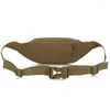 Sacs de plein air Sac de ceinture de camouflage multifonctionnel imperméable Mini décontracté pratique résistant à l'usure sport course escalade téléphone portable